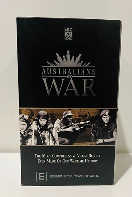Australians at War Box Set VHS Video (2001)- ABC Video Vintage Set, Free Post. - Image 1 of 4