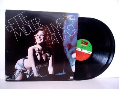 BETTE MIDLER Live At Last PROMO DOUBLE LP 1977 ATLANTIC SD 2-9000 Promotional - Image 1 of 4