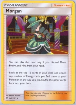 Morgan - 149/181 - Uncommon - Sun & Moon: Team Up - Pokémon - Image 1 of 2