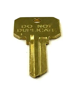 Kwikset KW1 DND "Do Not Duplicate" Key Blank Commercial Residential Keys 5 Cut - Picture 1 of 10