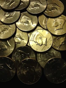 2x 2000 - 2019 P D Kennedy Half Dollars 2 Coins 2002 2008 2012 2014 PD U.S. Lot - Picture 1 of 2