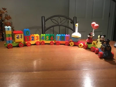 Lego Duplo Disney Junior 10941 Mickey & Minnie Birthday Train 30+ Pieces No Box - Image 1 of 4
