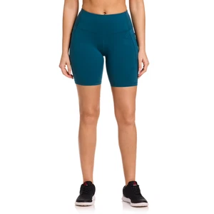 Reebok Women Reflex Fitted High Rise Bike Shorts Submerged Size XS - Picture 1 of 5