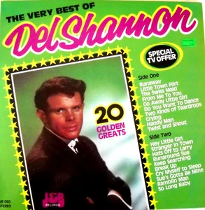 **DEL SHANNON 20 GOLDEN GREATS 12" VINYL LP IN VERY GOOD OVERALL CONDITION** - Picture 1 of 4