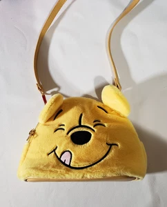 Disney Winnie Puuh kleine Plüsch Umhängetasche Handtasche gelb - Bild 1 von 1