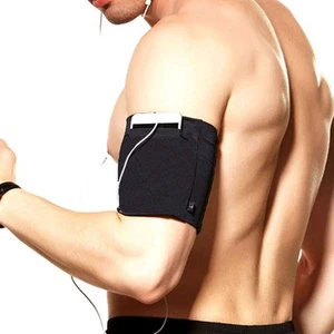 Brassard Téléphone Sport Course Bras Band Jeunesse Large / 11-13, A-Noir - Photo 1 sur 5
