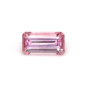 Brazil Emerald Cut Pink Tourmaline 2.12CT - Picture 1 of 6
