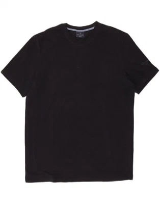 TRUSSARDI JEANS Mens T-Shirt Top Medium Black Cotton AV23 - Image 1 of 4