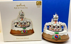 2006 Hallmark Magic Rock Candy Railroad Keepsake Ornament - WORKS! - Picture 1 of 9