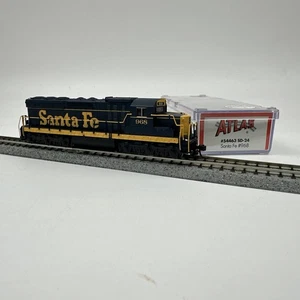 Atlas N Scale 54463 SD-24 Diesel Loco Santa Fe #968 w/DCC - Picture 1 of 24