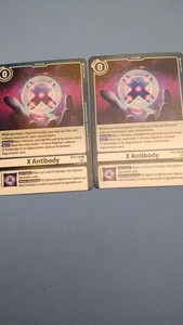 2x Digimon CCG X Antibody BT9-109 Regular - Picture 1 of 1