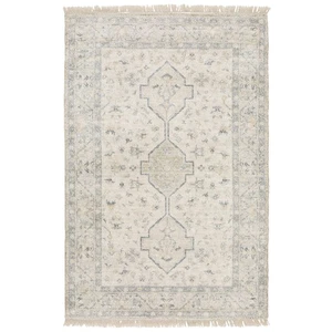 2x8 Sphinx Beige Petals Bulbs Squares Floral Runner 45304 - Aprx 2' 6" x 8' - Picture 1 of 1