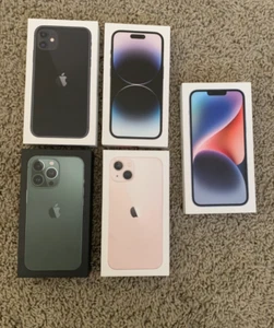 Boîtes Apple iPhone - LOT boîtes vides uniquement - Photo 1/1