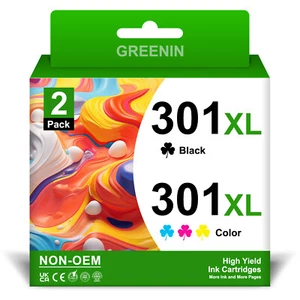 Druckerpatronen für HP 301 XL Deskjet 1050 2540 2050 3055A Envy 4500 4504 5530. - Bild 1 von 9