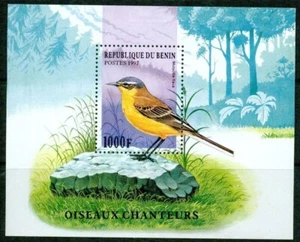 BENIN - 1997 – SINGING BIRDS – S/S VF  ** - Bild 1 von 1