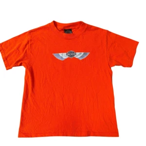 Harley Davidson Motorcycles Cozumel Mexico youth Orange T-shirt Size XL - Picture 1 of 5