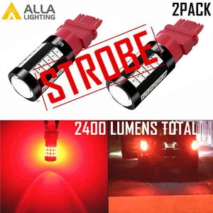 Bombillas de freno estroboscópicas LED 4 tiempos luces de freno intermitentes para Ford F-150 2015-2017 - Imagen 1 de 12