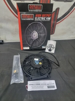 Derale 16620 10" Tornado Electric Puller Fan 650 CFM Standard Mounting Kit - Image 1 of 4