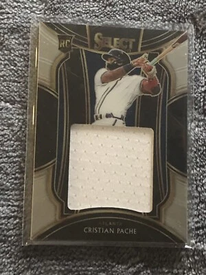 Cristian Pache 2021 Panini Select Auto #RJS-CP Relic Atlanta Braves - Image 1 of 3