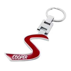 Mini Cooper S Keyring Logo Red R50 R52 R53 Mini One Countryman Clubman - Picture 1 of 2