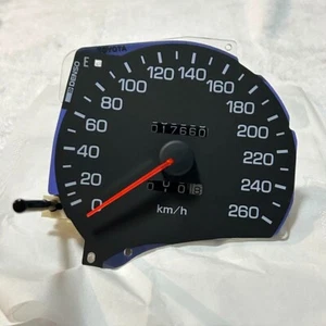 TOYOTA MR2 SW20 OEM Export 260km/h Speedometer Cluster JDM - Picture 1 of 6