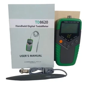 Digital Surface Magnetic Field Tester Gauss Meter Tesla Meter with 1% Accuracy - Picture 1 of 13