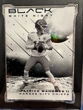 2023 Panini Black PATRICK MAHOMES II White Night SSP Case Hit KC Chiefs SGC 9