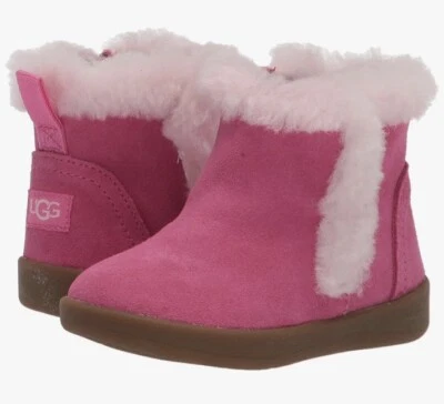 Baby Uggs UGG Australia Bebé Niñas Rosa MALLYA Botas 0/1 0-6 Meses Infantil Foto 1 de 4