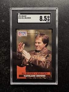 Bill Belichick RC - SGC 8.5 NM-MT - 1991 Pro Set - Browns, Patriots, UNC Coach! - Picture 1 of 2