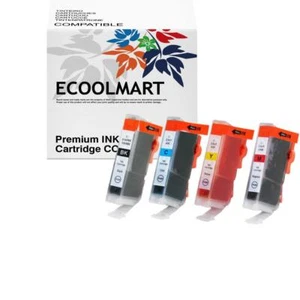 Juego de 4 reemplazos de tinta para BCI-3e BCI-6 MP700 MP730 i560 i850 iP3000 - Imagen 1 de 3