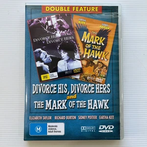 Divorciarse Su Divorcio Suyo y La Marca del Halcón DVD Región 4 Doble Característica - Imagen 1 de 3