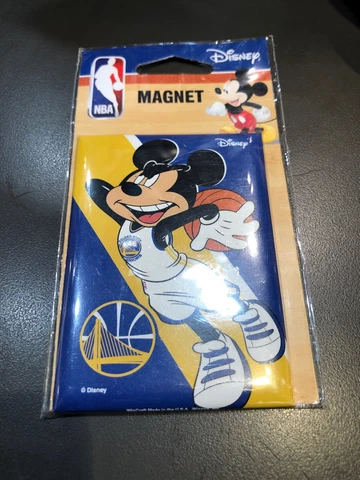 Golden State Warriors Mickey Mouse Magnet NBA Cover