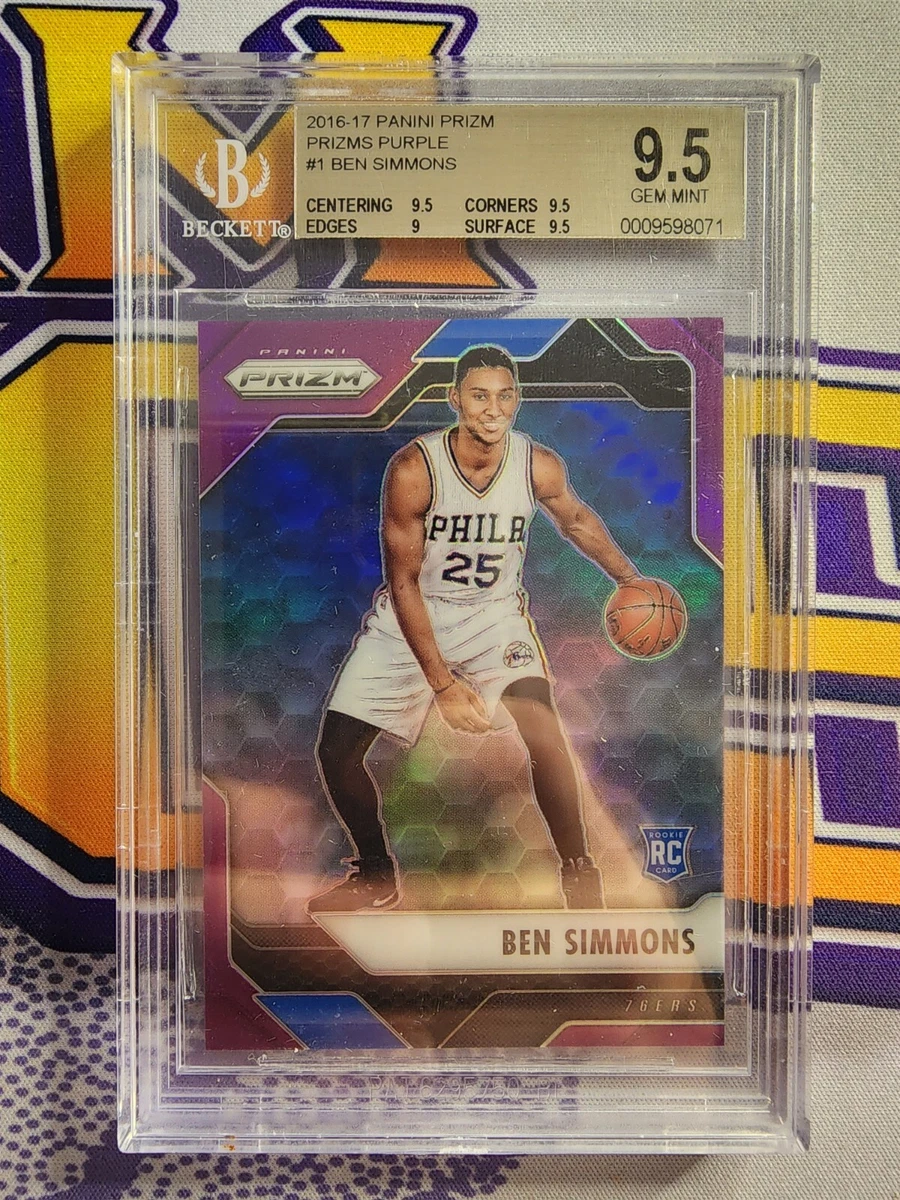 Ben Simmons Basketball Serial Numbered Sports Trading Card Singles