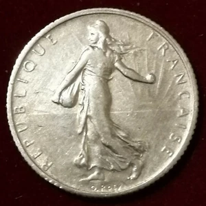 PEU COURANTE **** 1 FRANCS SEMEUSE 1910 **** TTB - Imagen 1 de 2