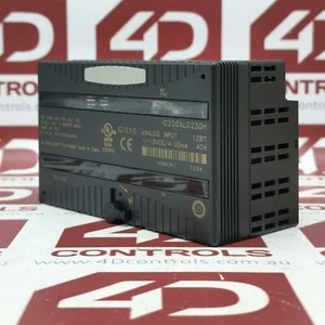 IC200ALG230 | GE Fanuc | Analog Input Module, Versamax, 4 Channel, Sealed, Ser H - Picture 1 of 2