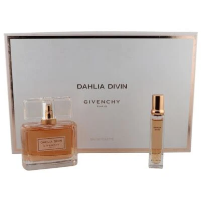 Givenchy Dahlia Divin 75 ml EDT Eau de Toilette Spray + Travel Spray 12,5 ml - Bild 1 von 4