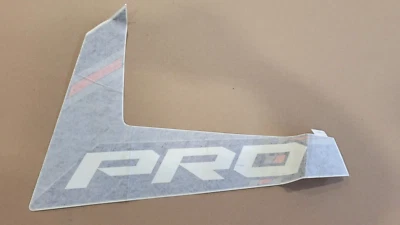 Polaris 7190017 DECAL-SIDE PANEL "PRO" RH 600 800 850 RMK - Image 1 of 2