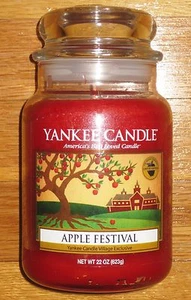 Yankee Candle - 2015 APPLE FESTIVAL - 22 oz - NUR 96 PRODUZIERT - SEHR SELTEN!! - Bild 1 von 6