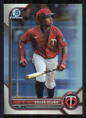 2022 Bowman Chrome Draft Refractors #BDC19 Bryan Acuna - Image 1 of 2