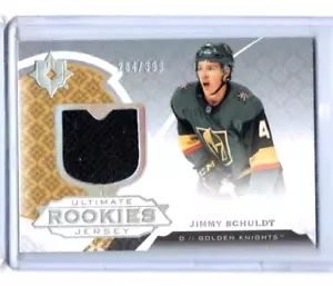 2019-20 Upper Deck Ultimate Collection Jimmy Schuldt Rookie Jersey #'ed 284/399 - Bild 1 von 1