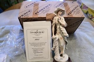 Figurina 9,25" Vintage GIUSEPPE ARMANI Firmata AMORE SEGRETO - 197-C Italia RARA - Foto 1 di 4