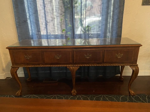 baker furniture chippendale buffet table Cover