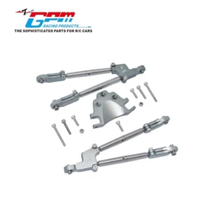 GPM Aluminum Rear Tie Rods w/ Stabilizer For ARRMA 1/5 Kraton / Outcast 8S BLX - Picture 1 of 11