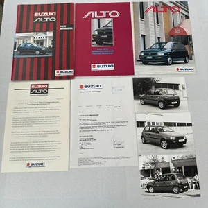 Suzuki Alto Car Press Kit Brochure Catalog Photos European - Picture 1 of 19