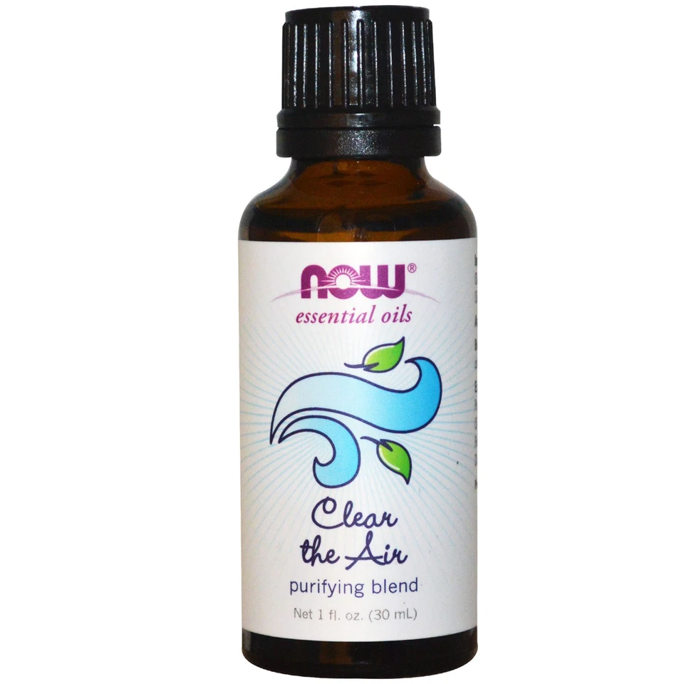 Clear the Air Oil Blend, 1 oz - NOW Foods Essential Oils