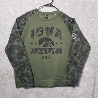 Moletom Iowa Hawkeyes masculino tamanho XLarge camuflado - Imagem 1 de 4