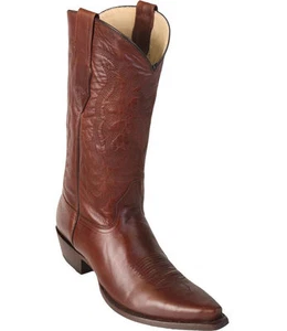 Botas de Vaquero Occidentales Los Altos MARRONES Genuinas Marrones Premium de Cuero con Puntera de Corte EE+ 943807 - Imagen 1 de 1