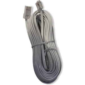 10 Meter RJ11 auf BT Stecker Leitung Modem Telefon Sky Box 2 Pin Frequenzweiche - Bild 1 von 2