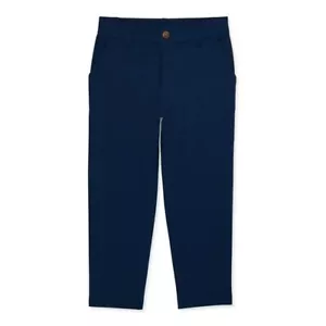 Wonder Nation Boys School Uniform Flat Front Pants 10 - Picture 1 of 2