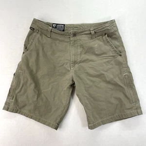 KUHL Mens Cargo Shorts Size 34 / 10" Inseam Hiking Camping Patinadye - READ GUC - Picture 1 of 12